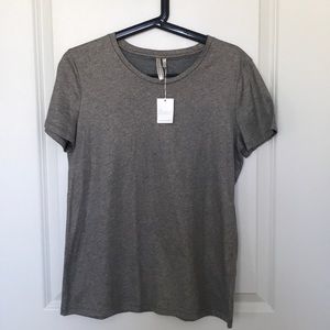 Banana Republic Small Rose Gold/Heather Grey Tee